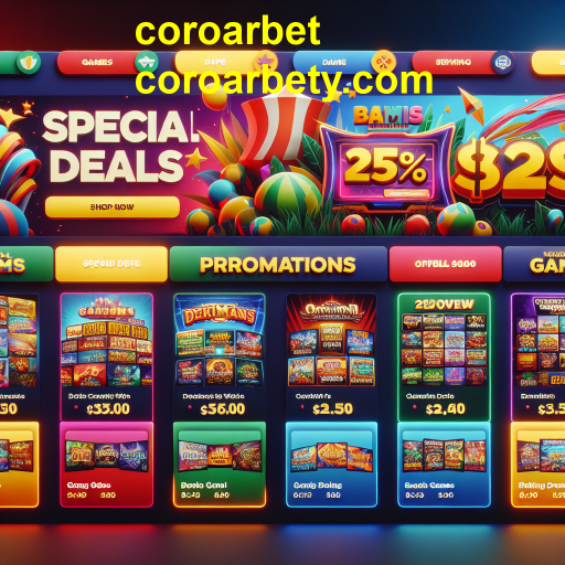 Aproveite as Melhores Promoções de Jogos no Coroarbet